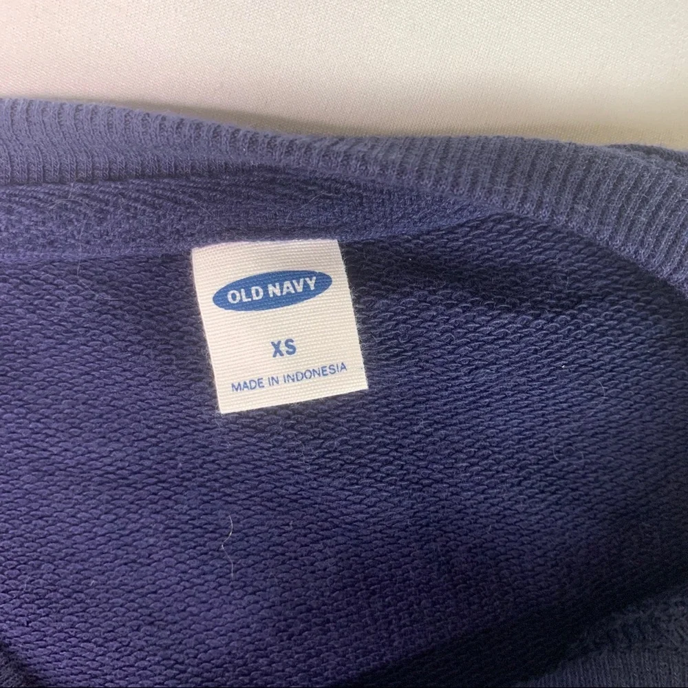 Old Navy flamingo Beach Squad blue sweatshirt NWT - Picture 9 of 13